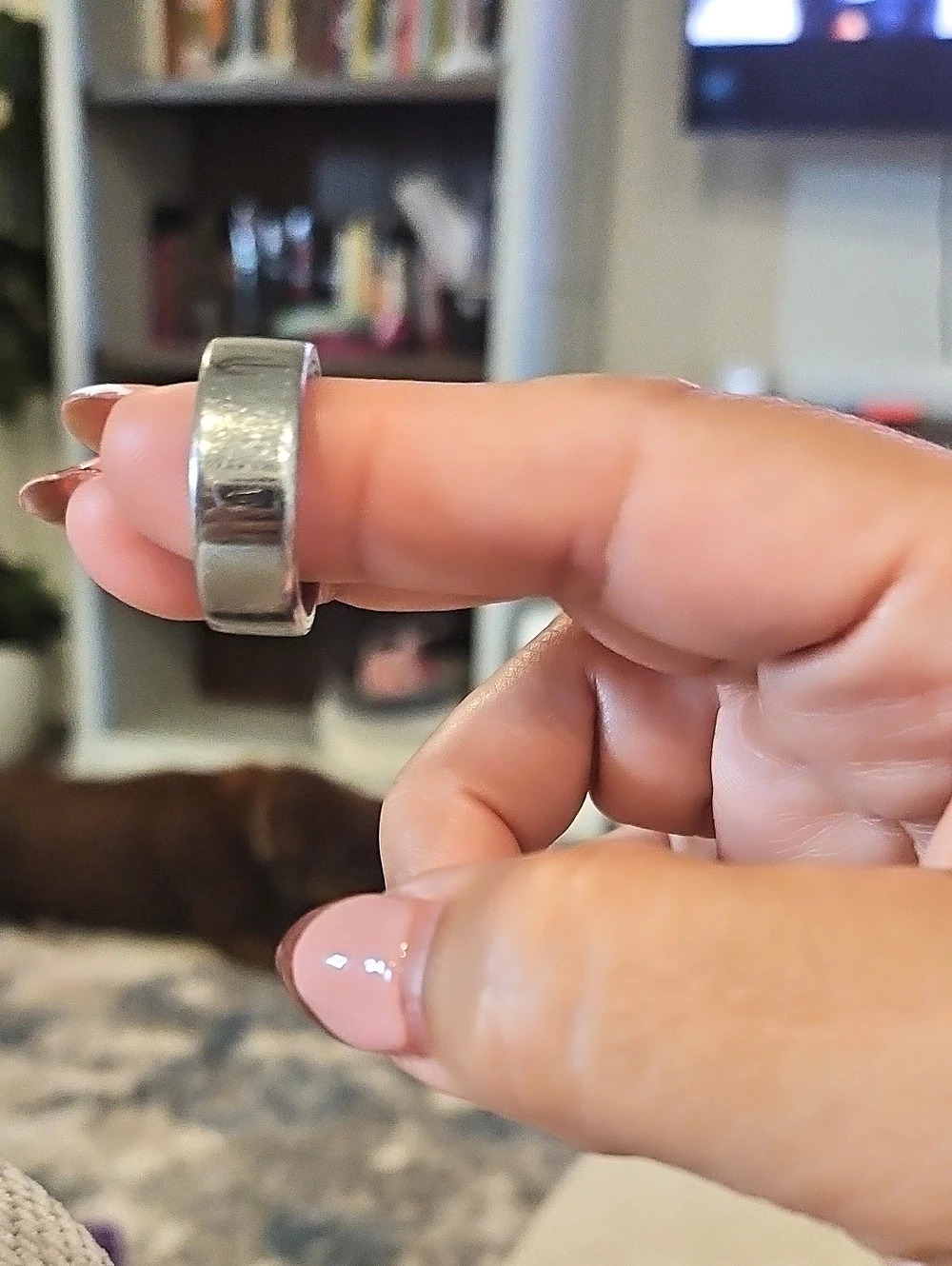 Oura Ring Gwn 4 Size 7 Silver